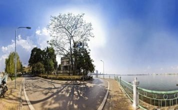 Romantic Way in West Lake