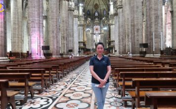 Bên trong Nhà thờ chính tòa Milan