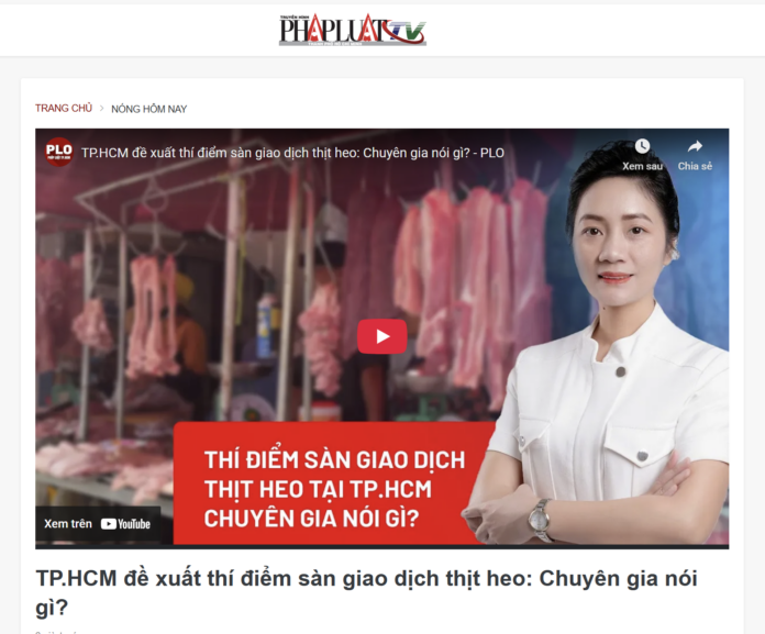 San giao dich thit heo