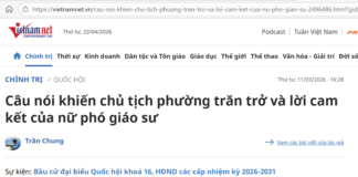 Bầu cử Quốc hội 2026