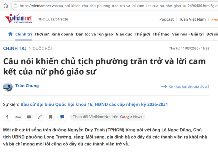 Bầu cử Quốc hội 2026