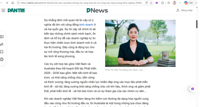 Quan hệ hữu nghị Việt Nam - Australia