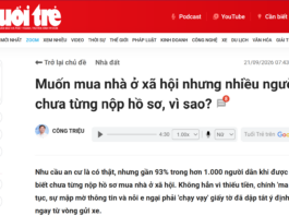 Sự kiện: Muốn mua nhà ở xã hội nhưng nhiều người chưa từng nộp hồ sơ, vì sao? Nhà ở xã hội
