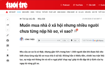 Sự kiện: Muốn mua nhà ở xã hội nhưng nhiều người chưa từng nộp hồ sơ, vì sao? Nhà ở xã hội